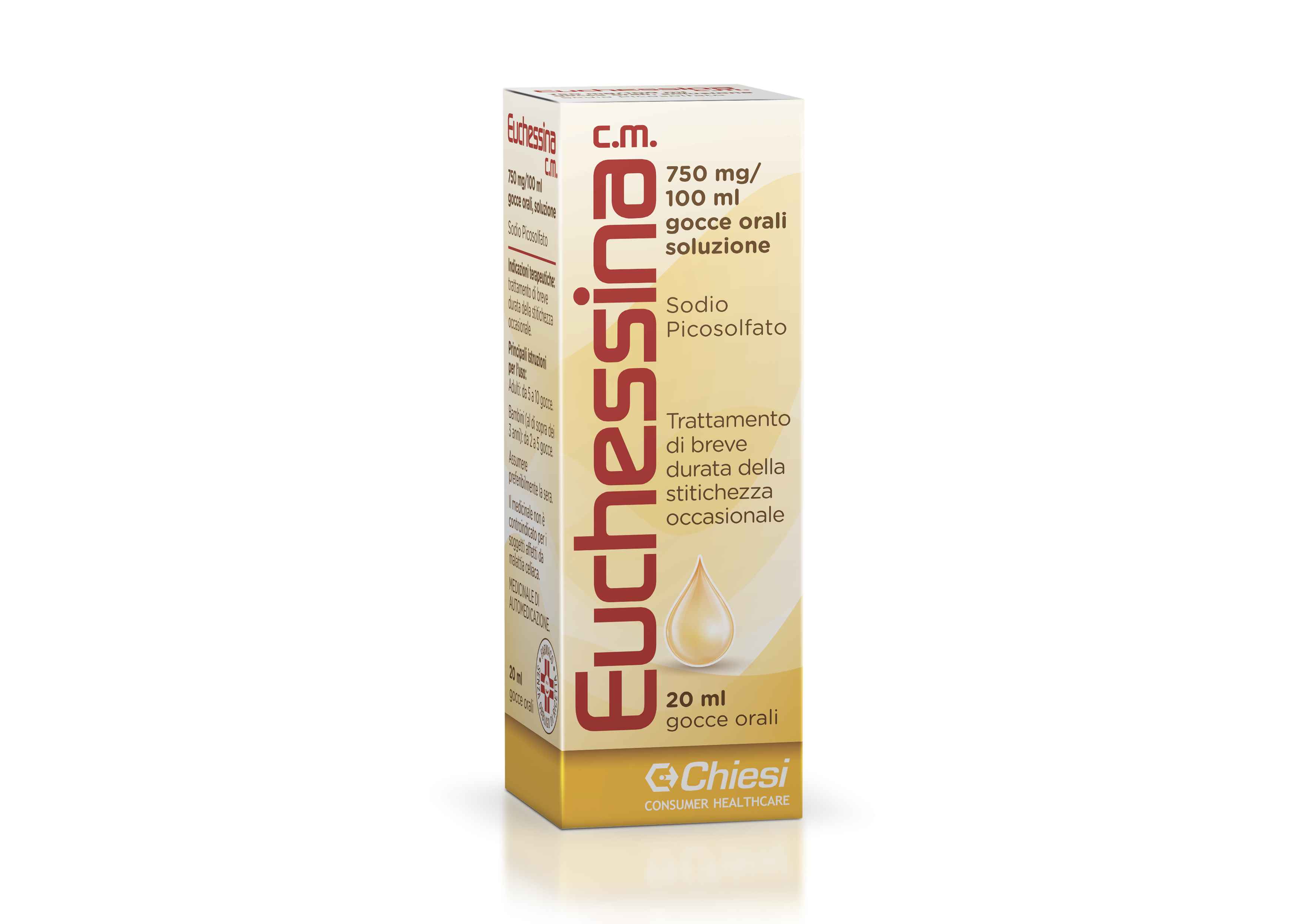 Euchessina C.M. 750 mg/100 ml - Gocce 20 ml