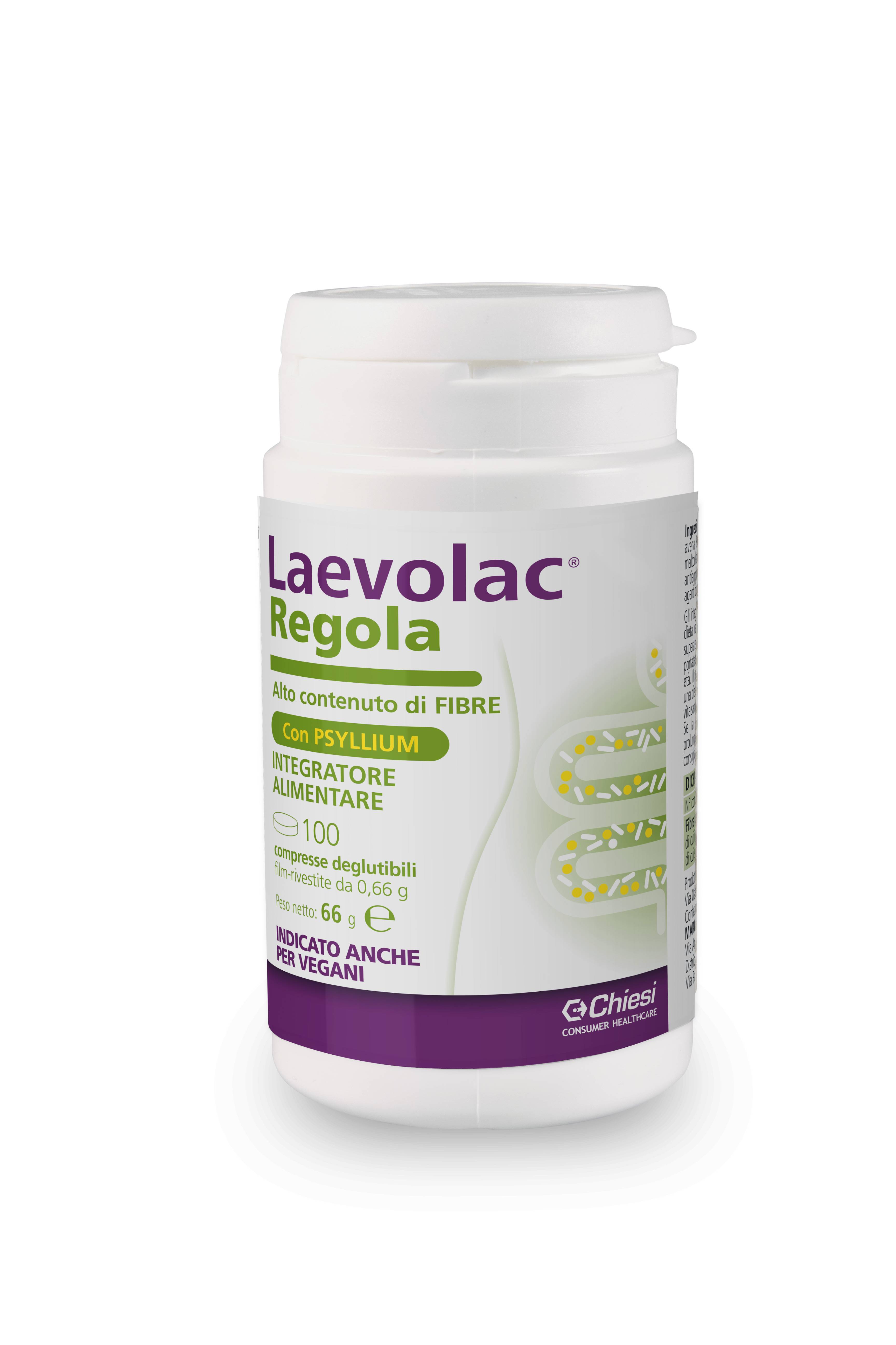 Laevolac Regola Integratore di Fibre 100 Compresse
