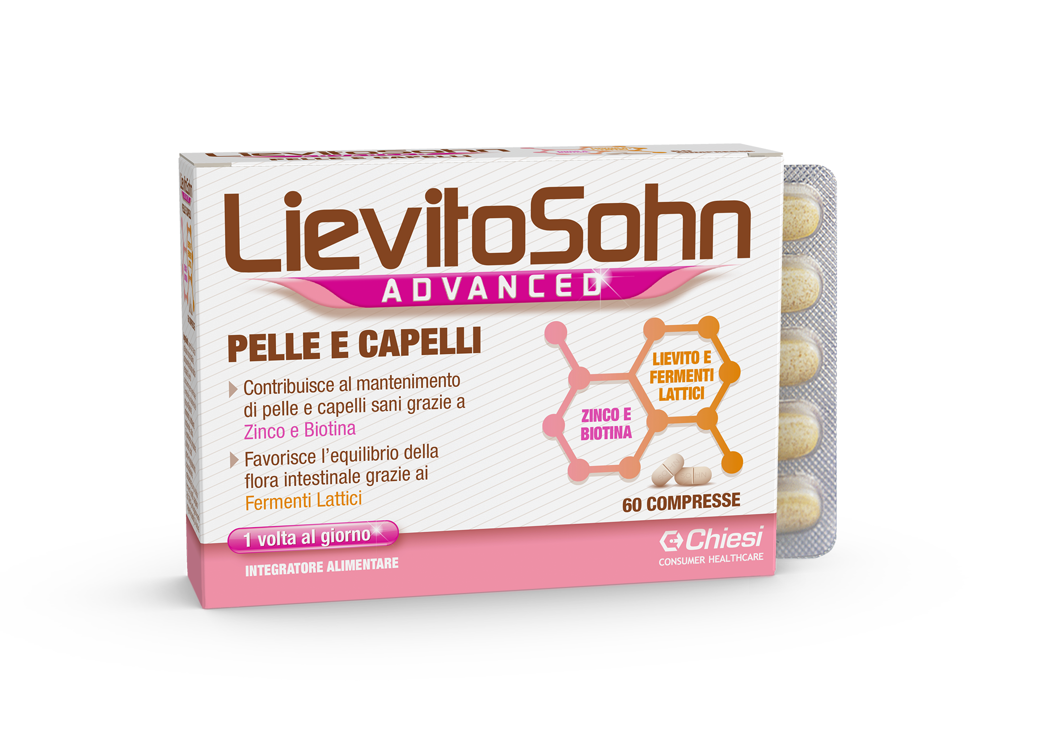Lievitosohn Advanced Integratore Pelle e Capelli 60 compresse