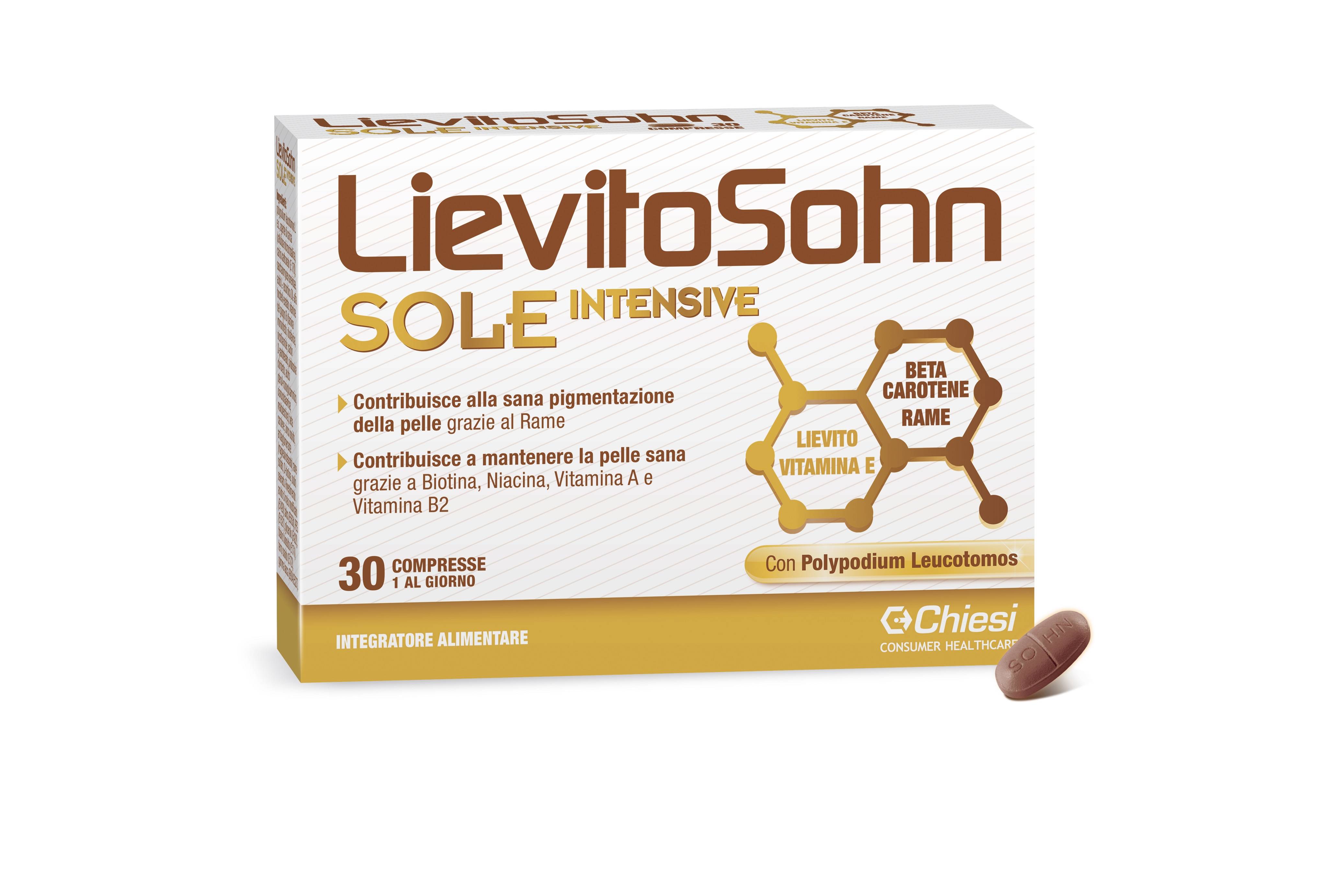 Lievitosohn Intensive Sole Integratore Solare 30 compresse