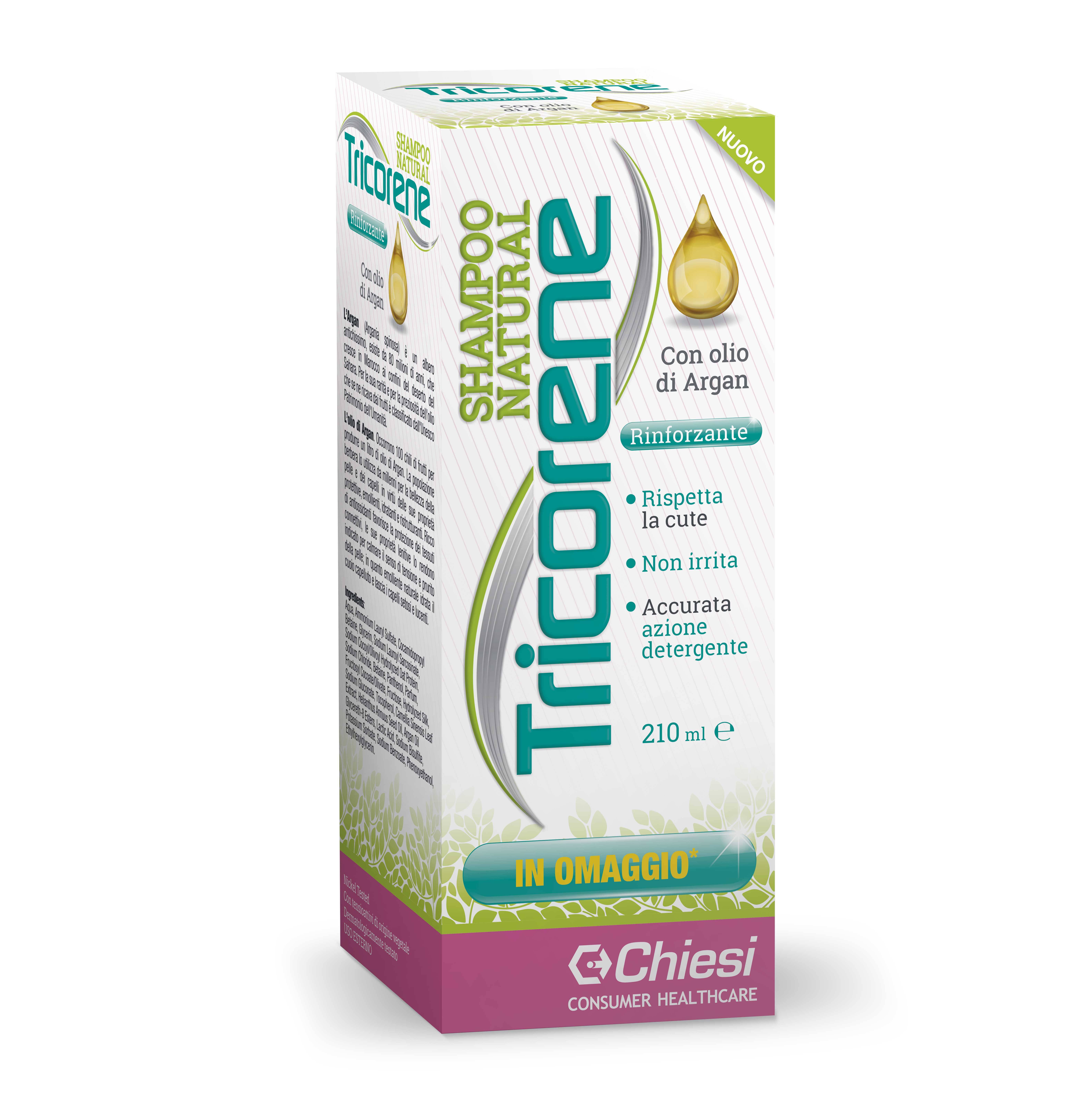 Tricorene Shampoo Natural Rinforzante 210 ml