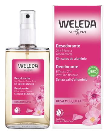 Weleda Deodorante Spray Rosa Mosqueta