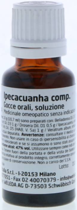 WELEDA IPECACUANA COMPOSTA 20 ML DILUIZIONE IN GOCCE