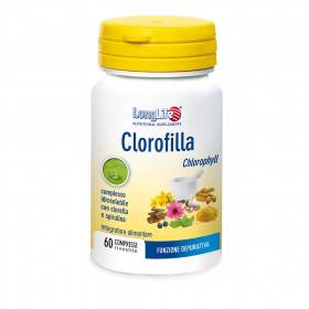 Longlife Clorofilla Integratore Depurativo Antiossidante 60 Compresse