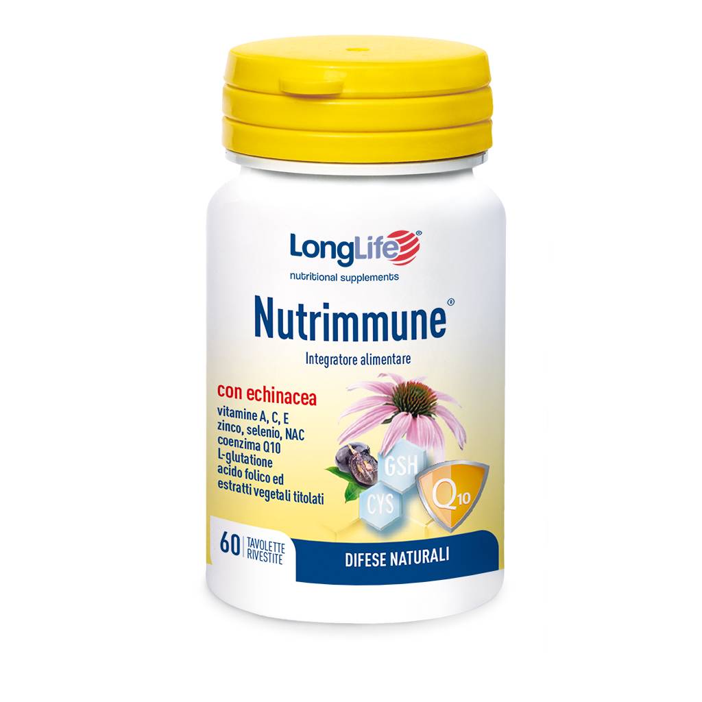 Longlife Nutrimmune Integratore Difese Immunitarie 60 Tavolette