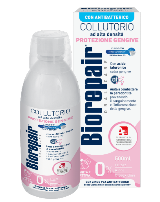 Biorepair Collutorio Protezione Gengive 500 Ml