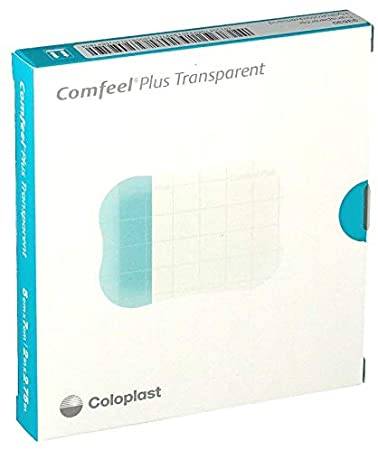 Comfeel Plus Medicazione speciale attiva trasparente con idrocolloide 5 x 7 cm 10 Pezzi