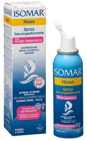 Isomar Spray decongestionante con Acido Ialuronico 100 ml