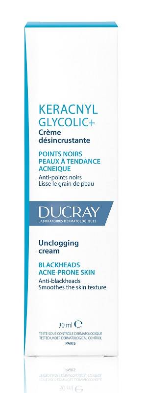 Ducray Keracnyl Glycolic+ Crema Purificante Punti Neri 30 ml