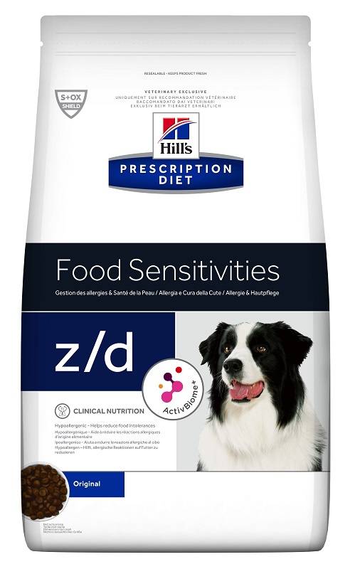 Hill's Prescription Diet Canine Z/D Intolleranze Alimentari 3 Kg