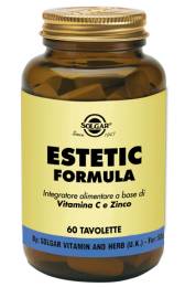 Solgar Estetic Formula Integratore per Capelli Pelle e Unghie 60 tavolette