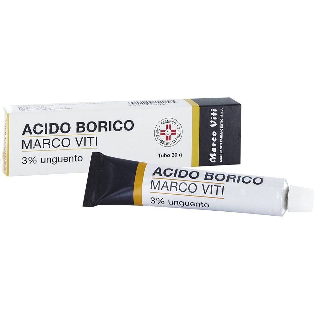 Acido Borico Marco Viti Unguento 3%