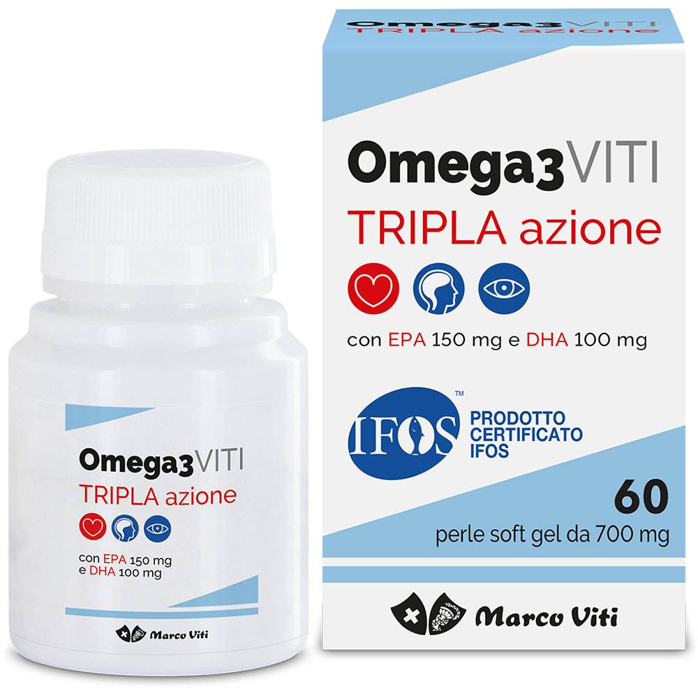 Massigen Omega 3 Integratore per il Sistema Cardiovascolare