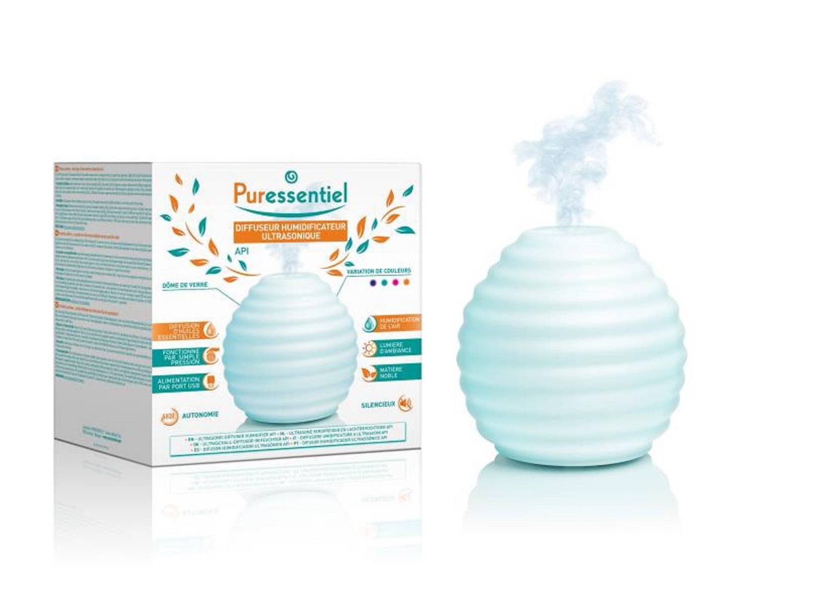 Puressentiel Diffusore Umidificatore Ultrasonico Api