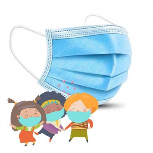 Sema Mascherina Chirurgica per Bambini 50 pezzi