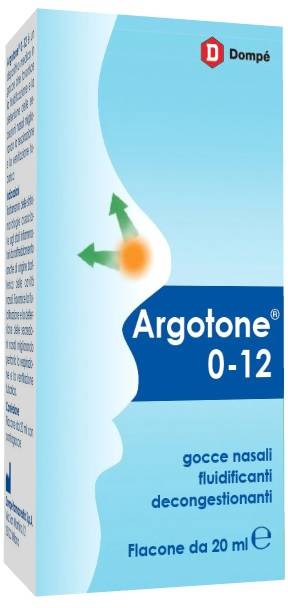 Bracco Argotone 0 - 12 Soluzione Nasale Raffreddore 20 ml