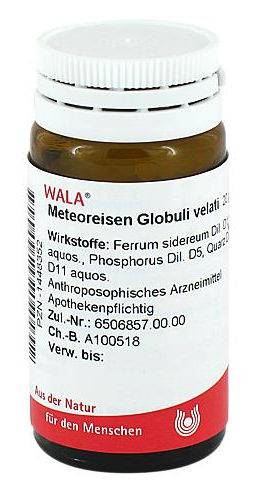Wala Meteoreisen Phosphor Quarz 20 g Globuli