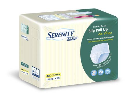 Serenity Soft Dry Pants Be Free L Extra 12 pezzi