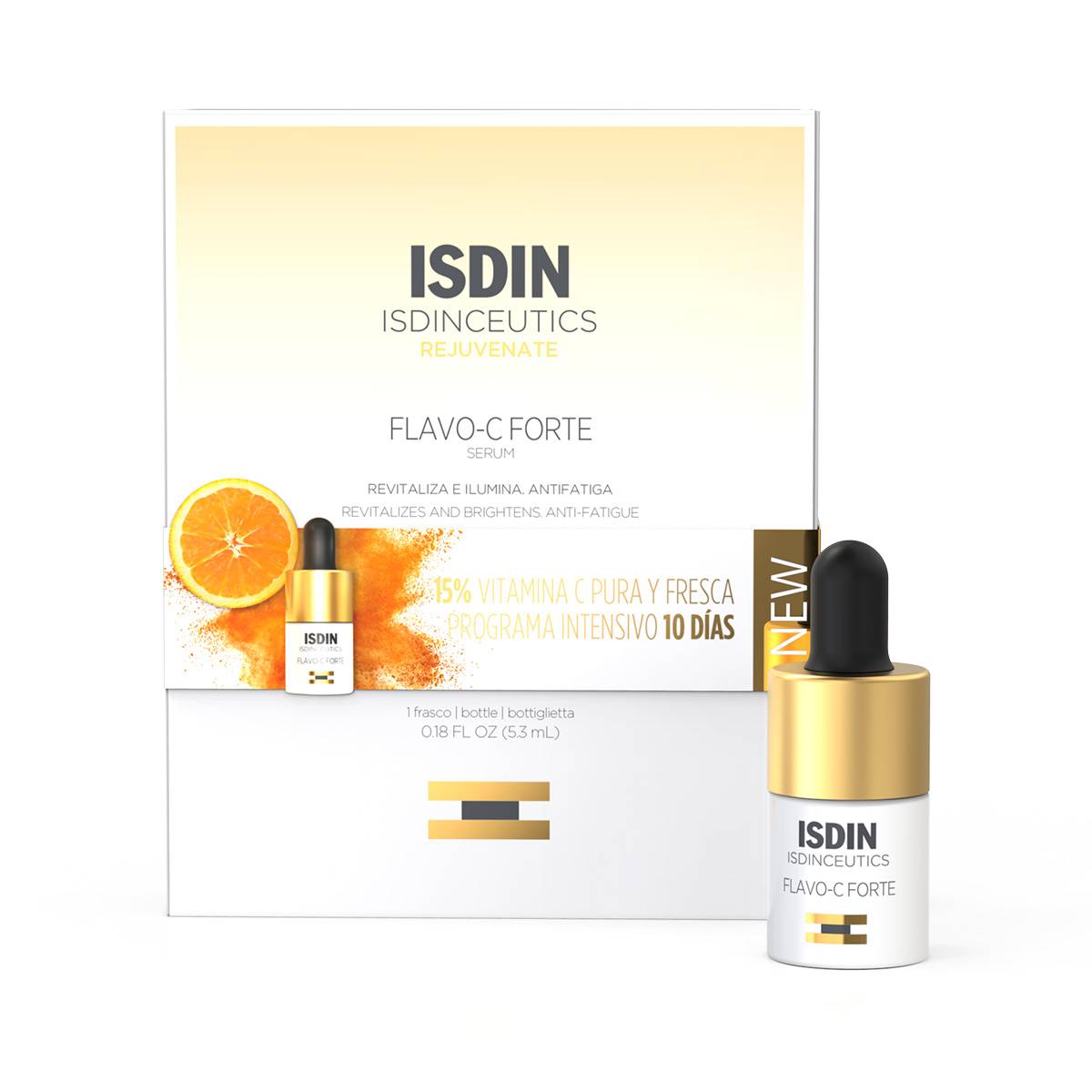 Isdin Isdinceutics Flavo - C Forte Rivitalizzante Illuminante 3 fiale