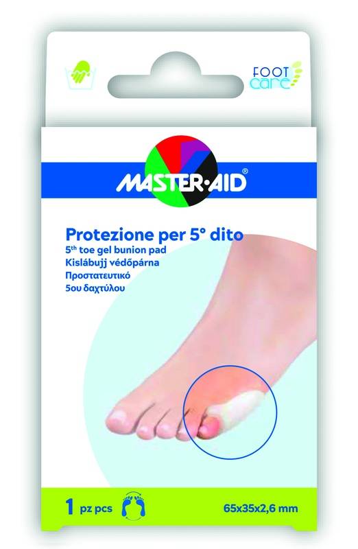 Master - Aid Foot Care Protezione Gel 5° Dito 1 Pezzo