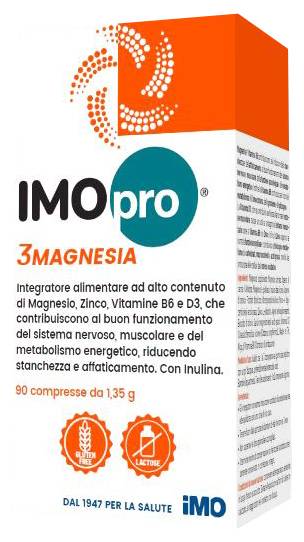 Imopro 3 Magnesia Integratore 90 Compresse