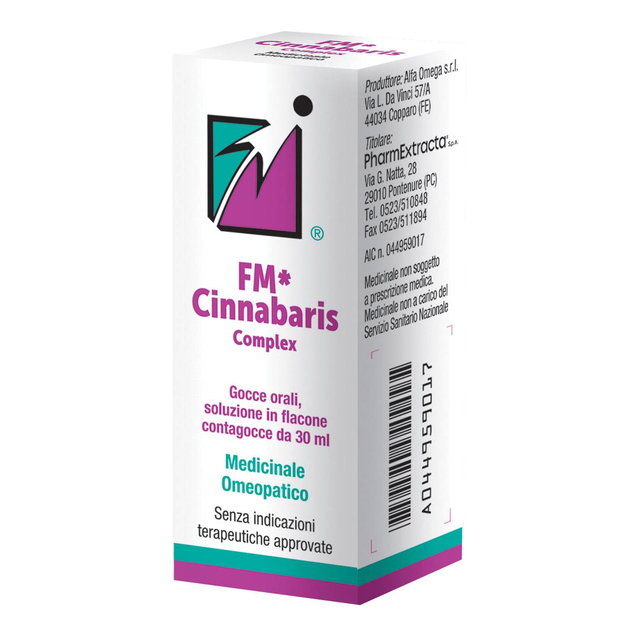 FM Cinnabaris Complex Orale Gocce 30 ml