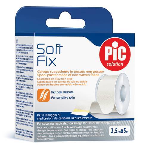 Pic Soft Fix Cerotto in rocchetto in TNT 2,5 X 500 cm