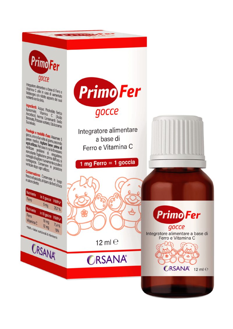 Orsana Primofer Integratore Ferro Neonati Gocce 12 ml