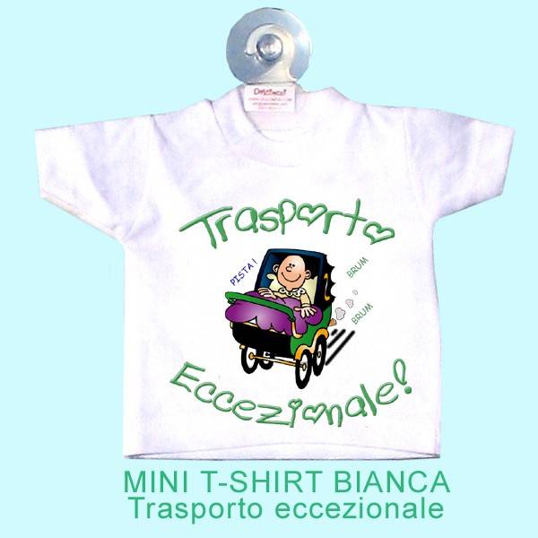Dolcimesi Mini T - Shirt Trasporto Eccezionale