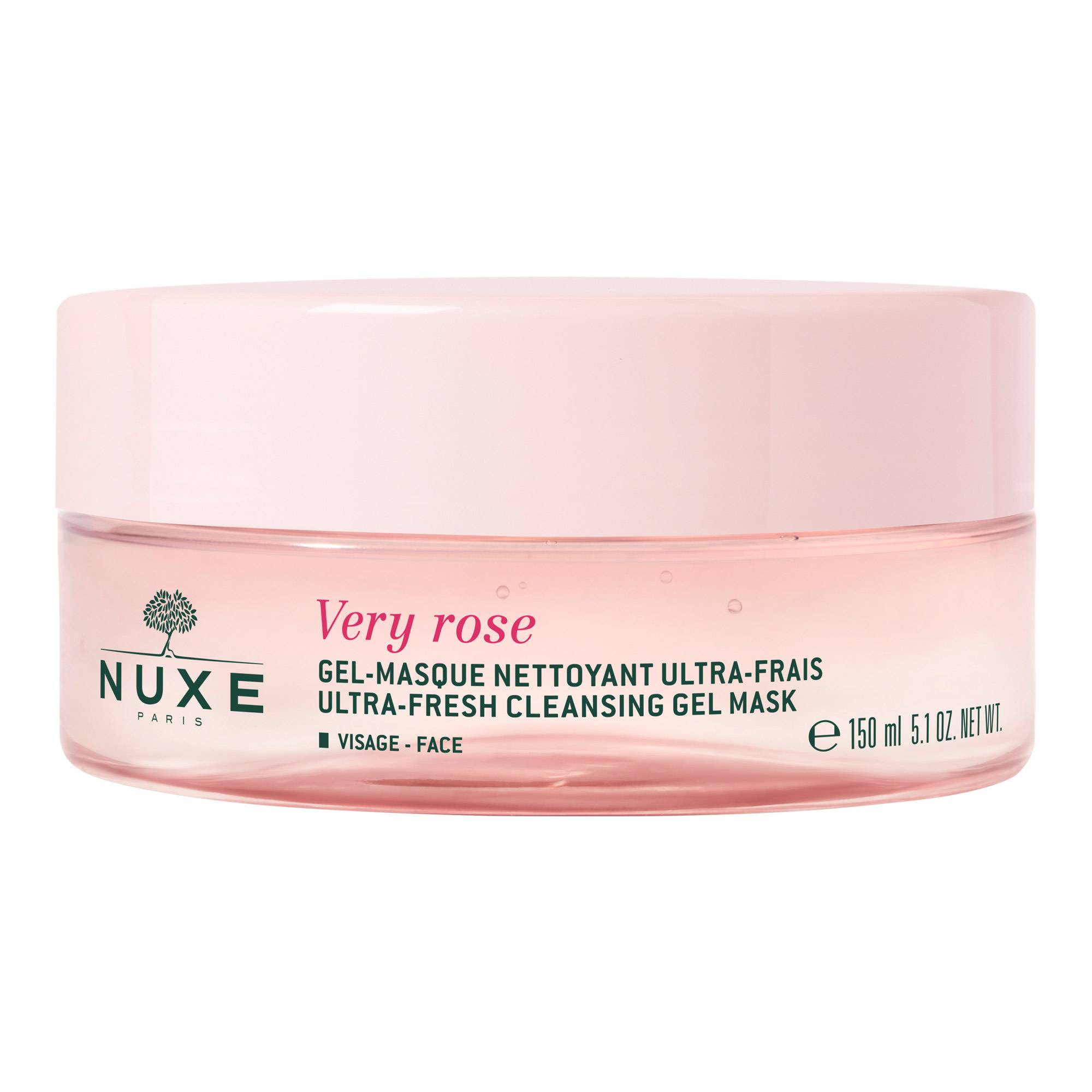 Nuxe Very Rose Gel Maschera Detergente Ultra Fresco 150ml