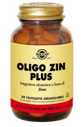 Solgar Oligo Zin Plus Integratore per le Difese Immunitarie 50 tavolette