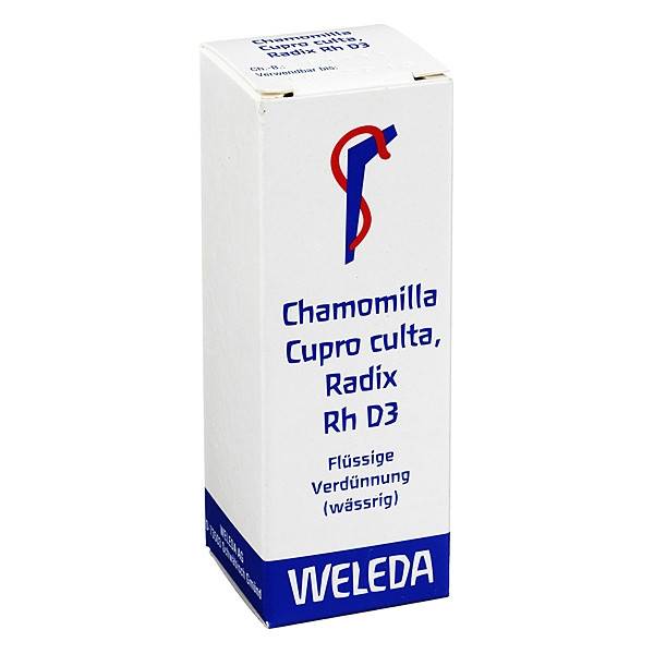 Weleda Chamomilla Cupro Culta Radix RH Gocce 3 DH 20 ml