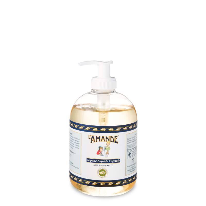 L'AMANDE MARSEILLE SAPONE LIQUIDO VEGETALE OLII ESSENZIALI 500 ML