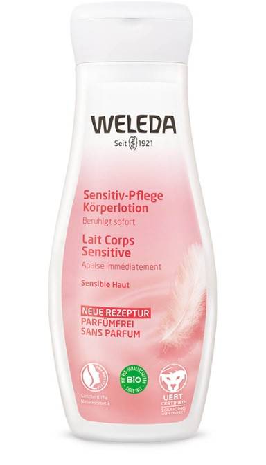 Weleda Sensitive Crema fluida senza profumazione per pelle sensibile 200 ml