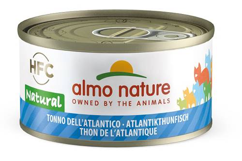 Almo Nature HFC Natural Cibo Umido Tonno atlantico per gatti Adulti 70 g