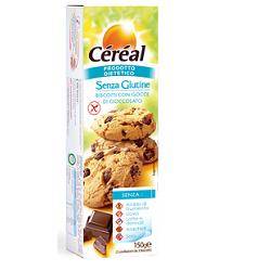 Cereal Biscotti con gocce di cioccolato senza glutine 150 g