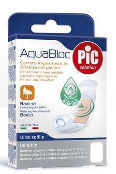 Cerotto Pic Aquabloc 10x6 Sterile Antibatterico 5 Pezzi