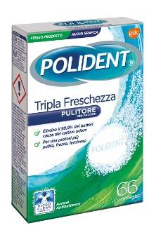 Polident Tripla Freschezza Pulizia Protesi 66 compresse