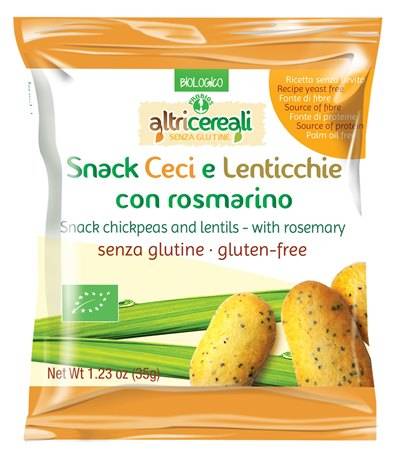 Probios Altricereali Snack di Ceci e Lenticchie con Rosmarino 35 g