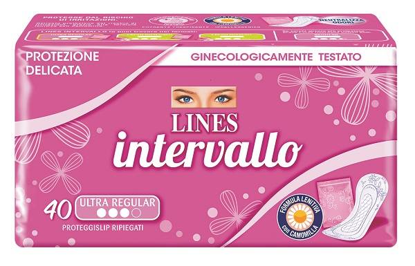 Lines Intervallo Proteggislip ripiegato 40 Pezzi