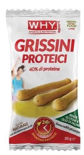 Whynature Grissini Proteici Naturale 30 G