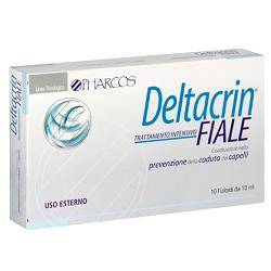 Pharcos Deltacrin Fiale Trattamento anticaduta dei capelli 10 fiale x 10 ml
