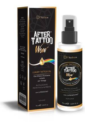 Aftertattoo Wow Spray bifasico illuminante antietà per tatuaggi 75 ml