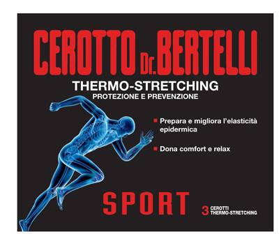 Bertelli Sport Cerotto 3 Pezzi
