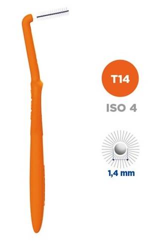 Curasept Proxi Angle T14 Arancio/orange per gli spazi interdentali 5 pezzi
