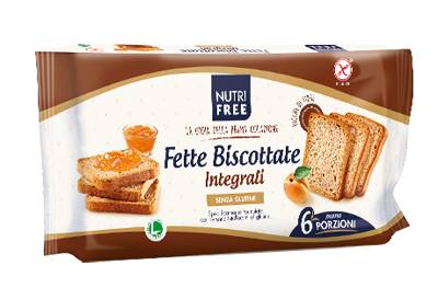 Nutrifree Fette Biscottate Integrali Senza Glutine 225 gr