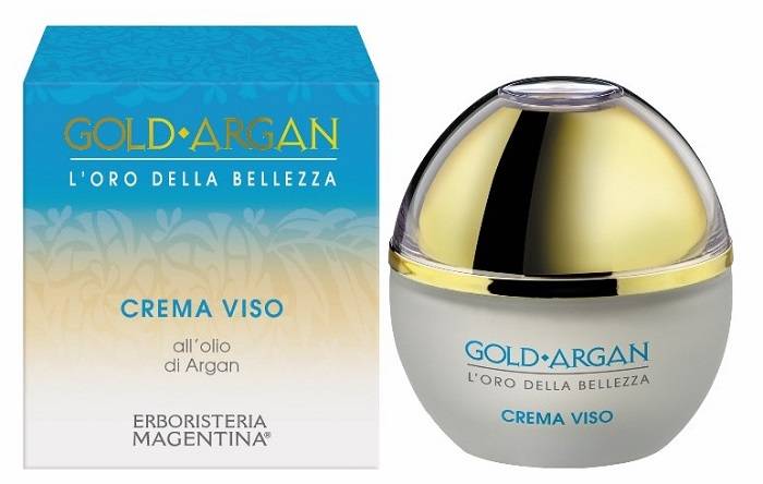 Erboristeria Magentina Gold Argan L'oro della bellezza Crema per il viso 50 ml