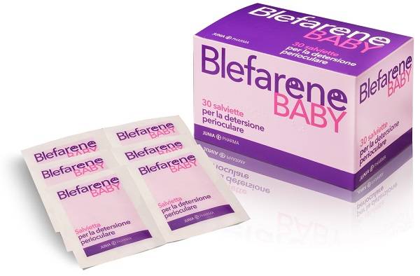 Blefarene Baby Salviette per detersione perioculare 30 Salviette monouso