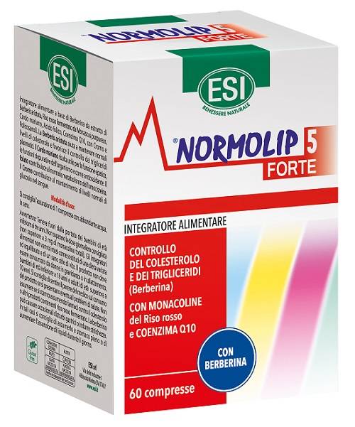 Esi Normolip 5 Forte Integratore per il Colesterolo 60 Compresse