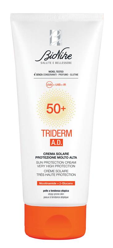 Bionike Triderm AD Crema solare SPF50+ 200 ml